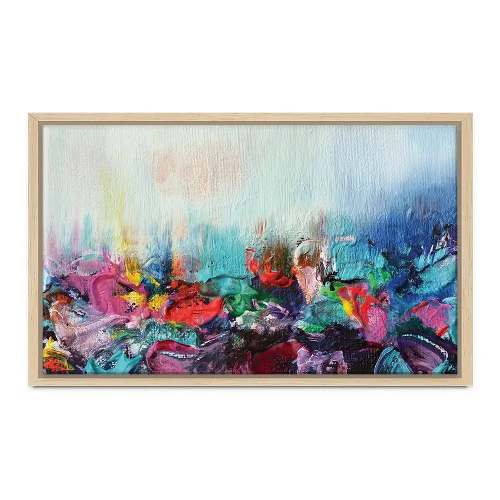 Rainbow Smear Canvas Print Rainbow Smear Canvas Print wall art product Rudchenko Liliia / Shutterstock