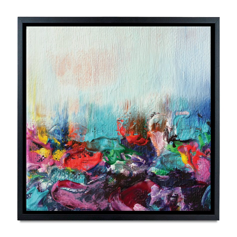 Rainbow Smear Square Canvas Print wall art product Rudchenko Liliia / Shutterstock
