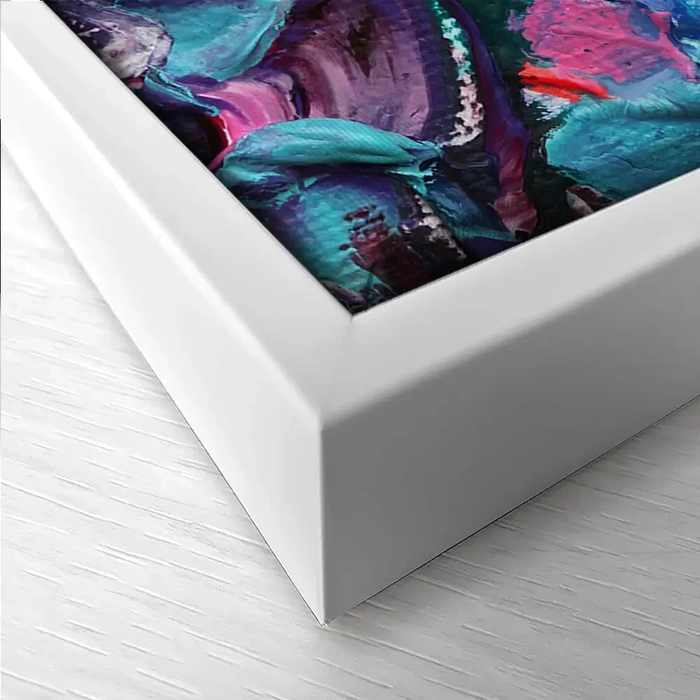 Rainbow Smear Trio Canvas Print Rainbow Smear Trio Canvas Print wall art product Rudchenko Liliia / Shutterstock