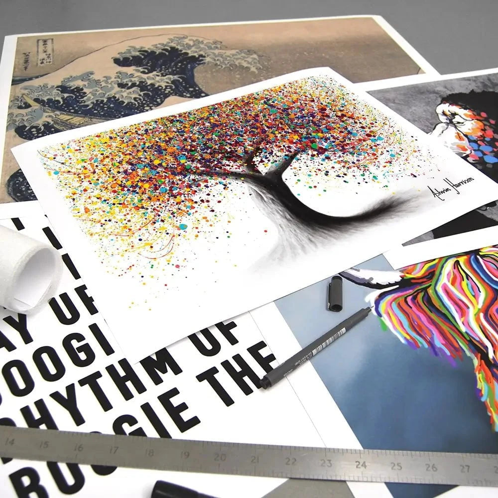 Rainbow Soul Tree Art Print Rainbow Soul Tree Art Print | Rainbow Soul Tree Artwork | Tree Art wall art product Ashvin Harrison