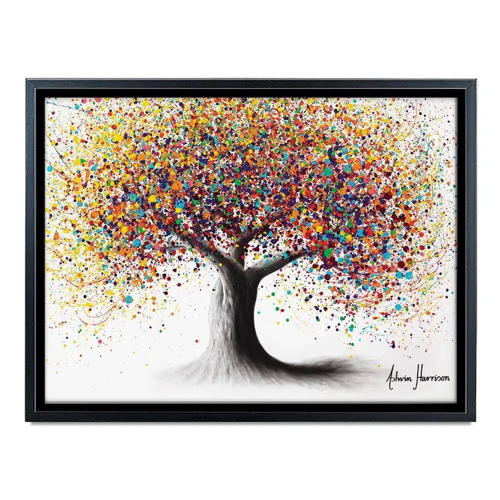 Rainbow Soul Tree Canvas Print Rainbow Soul Tree Canvas Print | Rainbow Soul Tree Artwork | Tree Art wall art product Ashvin Harrison