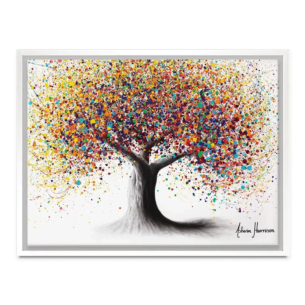 Rainbow Soul Tree Canvas Print Rainbow Soul Tree Canvas Print | Rainbow Soul Tree Artwork | Tree Art wall art product Ashvin Harrison