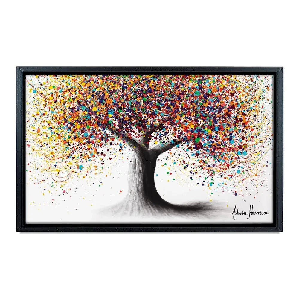 Rainbow Soul Tree Canvas Print Rainbow Soul Tree Canvas Print | Rainbow Soul Tree Artwork | Tree Art wall art product Ashvin Harrison