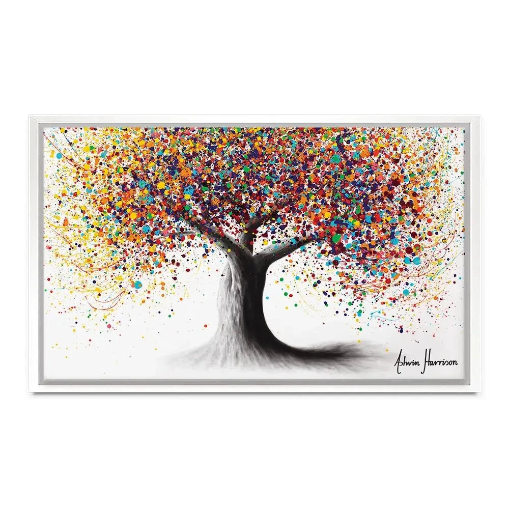 Rainbow Soul Tree Canvas Print Rainbow Soul Tree Canvas Print | Rainbow Soul Tree Artwork | Tree Art wall art product Ashvin Harrison