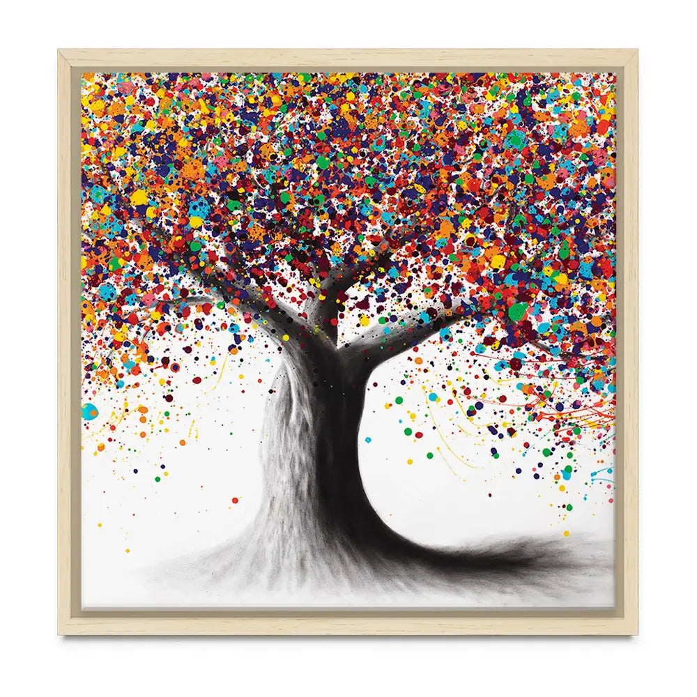 Rainbow Soul Tree Oversized Canvas Print Rainbow Soul Tree Oversized Canvas Print wall art product Ashvin Harrison