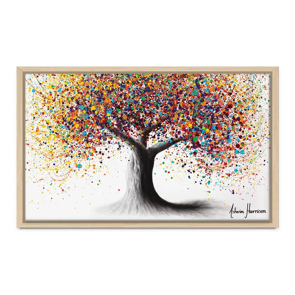 Rainbow Soul Tree Oversized Canvas Print Rainbow Soul Tree Oversized Canvas Print wall art product Ashvin Harrison
