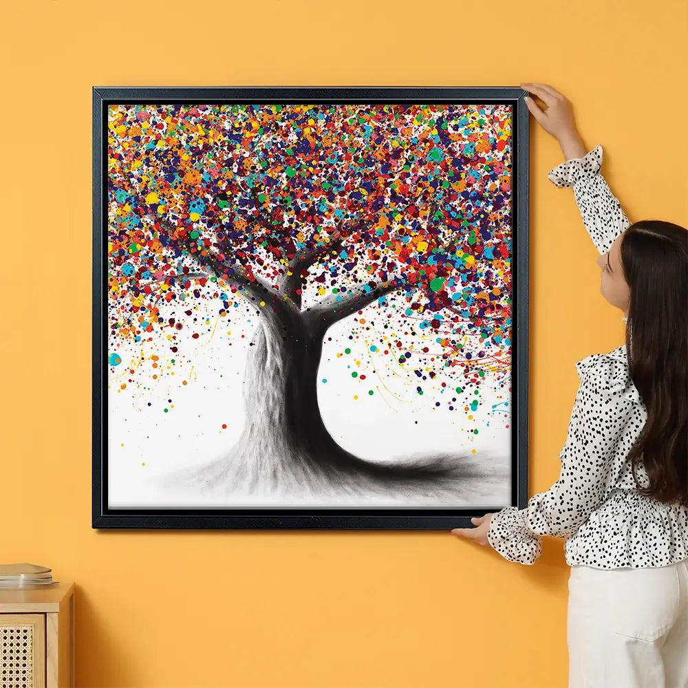 Rainbow Soul Tree Oversized Canvas Print Rainbow Soul Tree Oversized Canvas Print wall art product Ashvin Harrison
