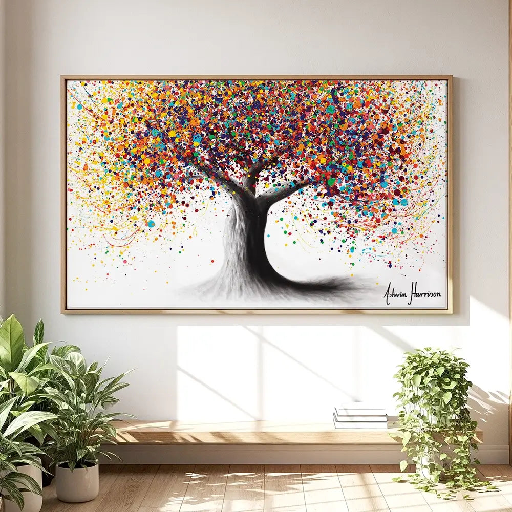 Rainbow Soul Tree Oversized Canvas Print Rainbow Soul Tree Oversized Canvas Print wall art product Ashvin Harrison