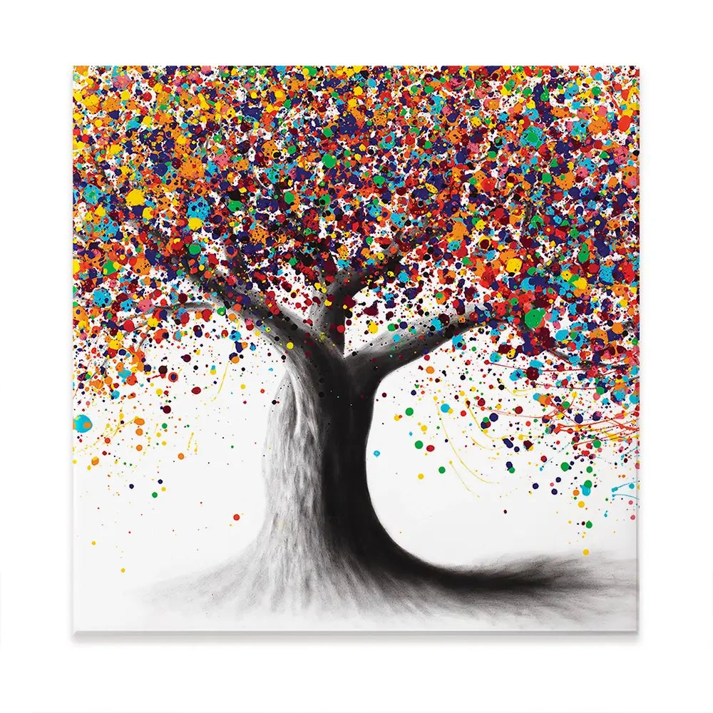 Rainbow Soul Tree Oversized Canvas Print Rainbow Soul Tree Oversized Canvas Print wall art product Ashvin Harrison