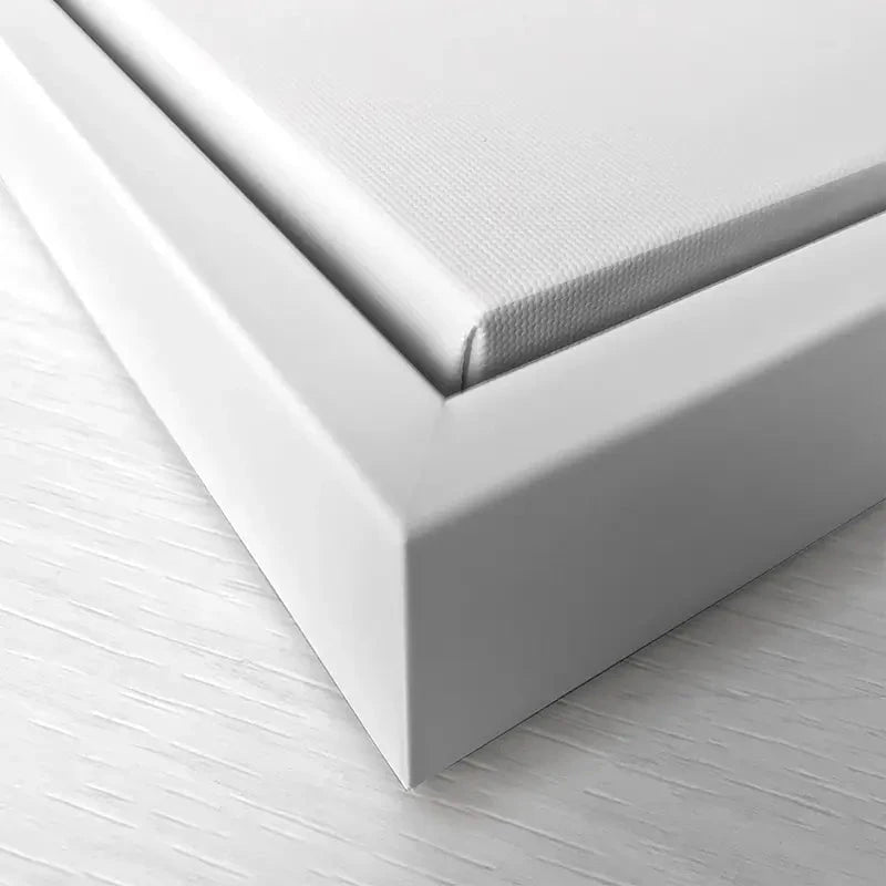 Rainbow Style Highland Cow Canvas Print Rainbow Style Highland Cow Canvas Print wall art product Patricia Chumillas / Shutterstock