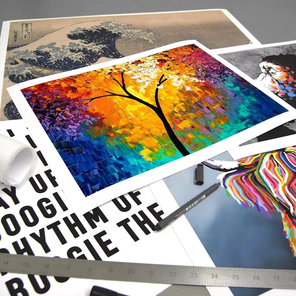 Rainbow Tree Of Life Art Print Rainbow Tree Of Life Art Print wall art product Osnat Tzadok