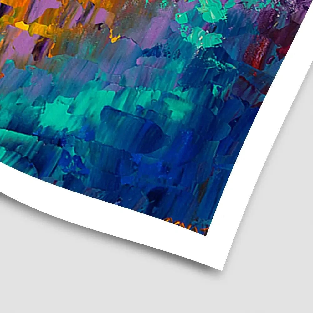 Rainbow Tree Of Life Art Print Rainbow Tree Of Life Art Print wall art product Osnat Tzadok