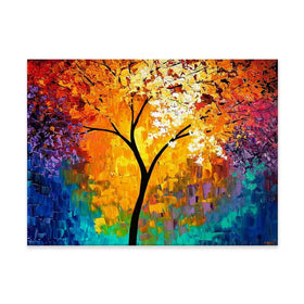 Rainbow Tree Of Life Canvas Print Rainbow Tree Of Life Canvas Print wall art product Osnat Tzadok