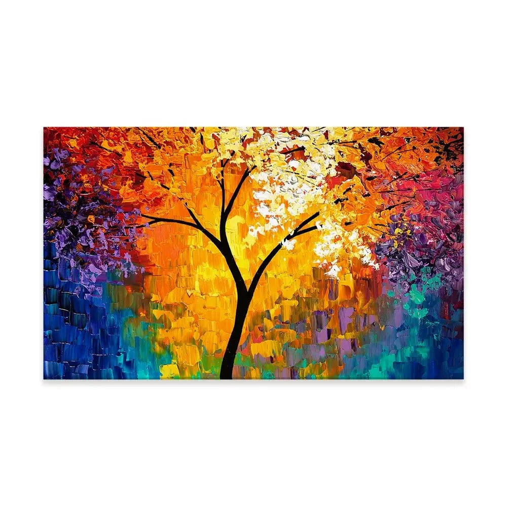 Rainbow Tree Of Life Canvas Print Rainbow Tree Of Life Canvas Print wall art product Osnat Tzadok