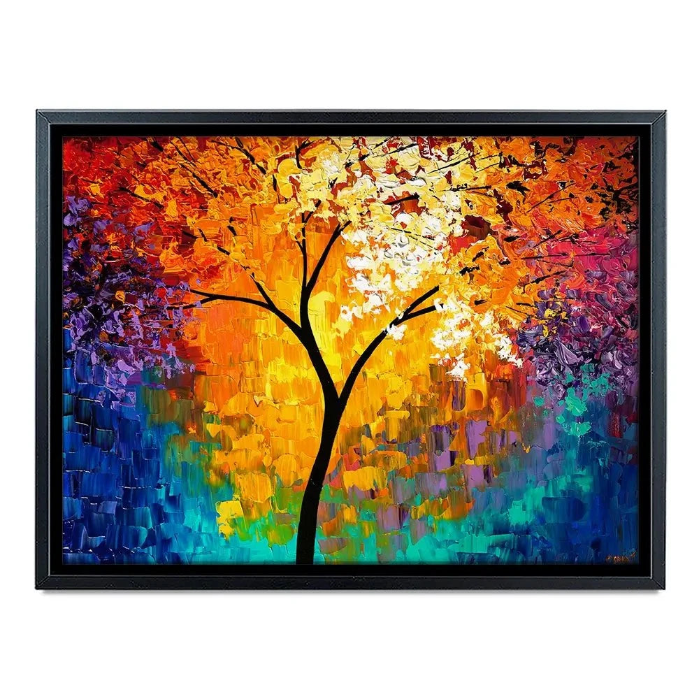 Rainbow Tree Of Life Canvas Print Rainbow Tree Of Life Canvas Print wall art product Osnat Tzadok
