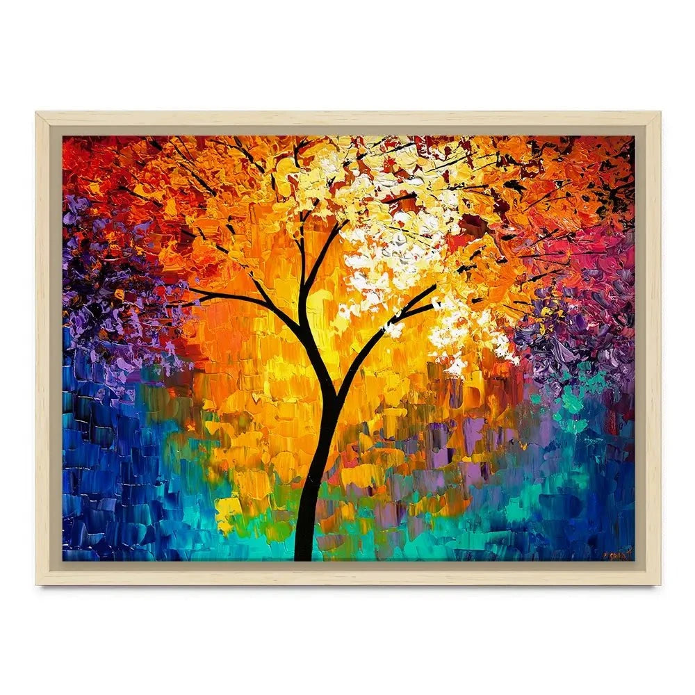 Rainbow Tree Of Life Canvas Print Rainbow Tree Of Life Canvas Print wall art product Osnat Tzadok