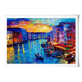 Rainbow Venice Art Print Rainbow Venice Art Print wall art product Ivailo Nikolov / Shutterstock
