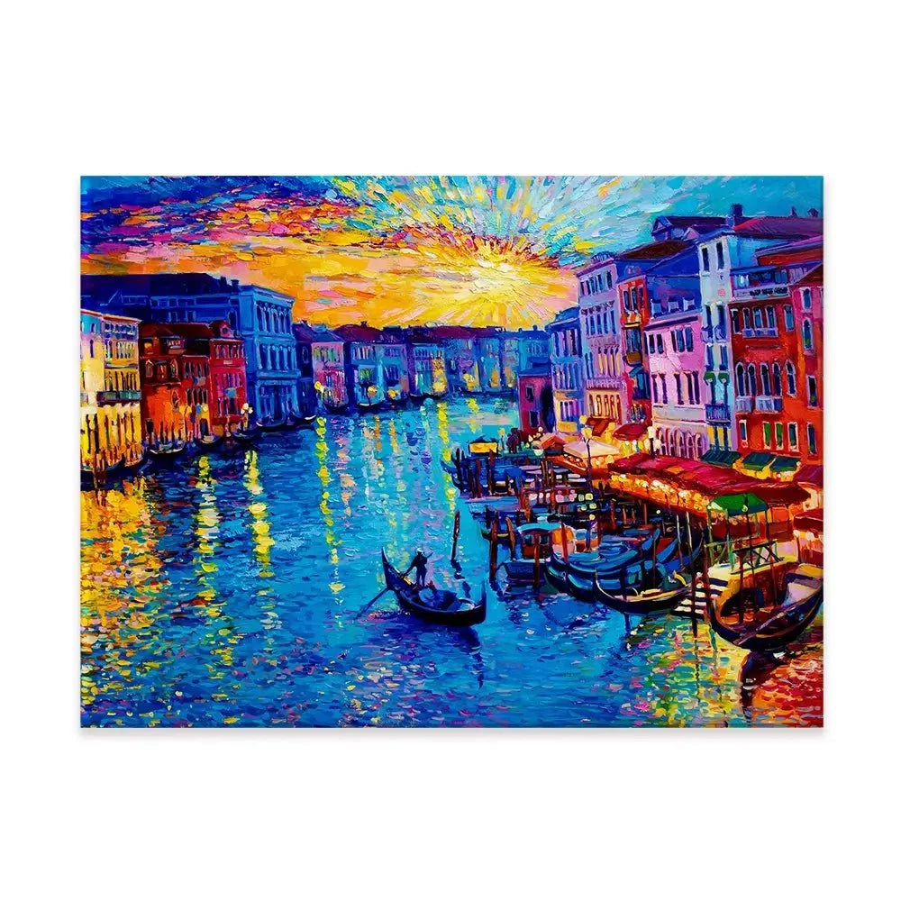Rainbow Venice Canvas Print Rainbow Venice Canvas Print wall art product Ivailo Nikolov / Shutterstock