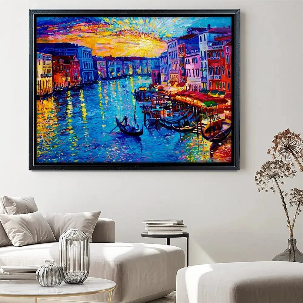 Rainbow Venice Canvas Print Rainbow Venice Canvas Print wall art product Ivailo Nikolov / Shutterstock