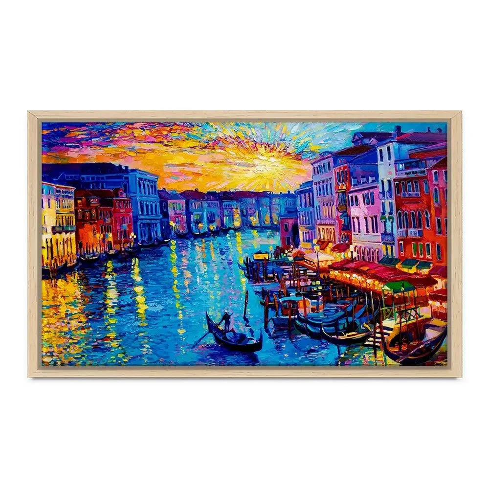 Rainbow Venice Canvas Print Rainbow Venice Canvas Print wall art product Ivailo Nikolov / Shutterstock