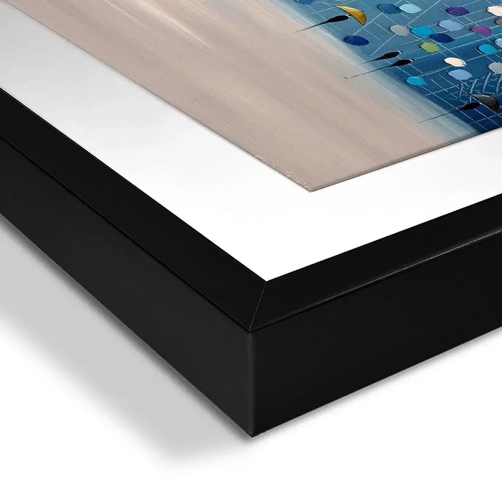 Raindrop Confetti Framed Art Print Raindrop Confetti Framed Art Print wall art product Ekaterina Ermilkina