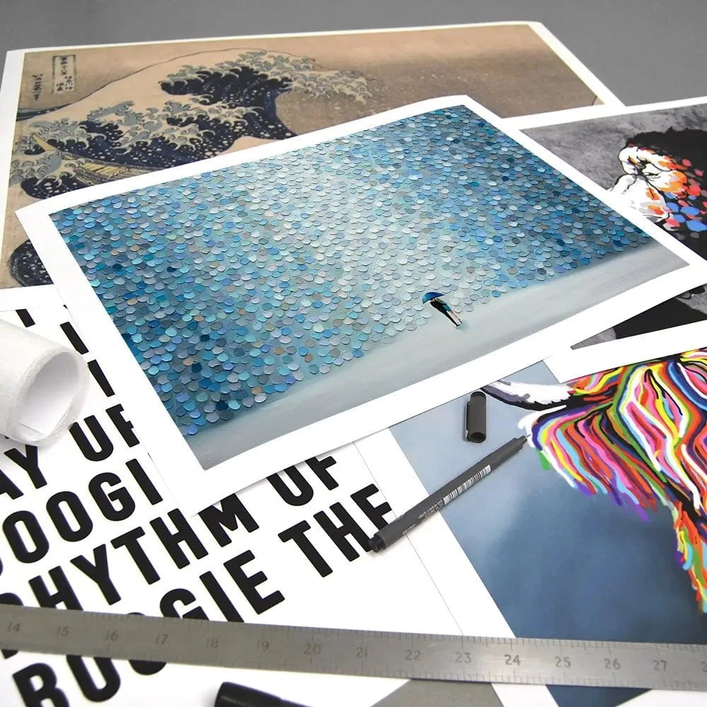 Rainfall Melody Art Print Rainfall Melody Art Print wall art product Ekaterina Ermilkina