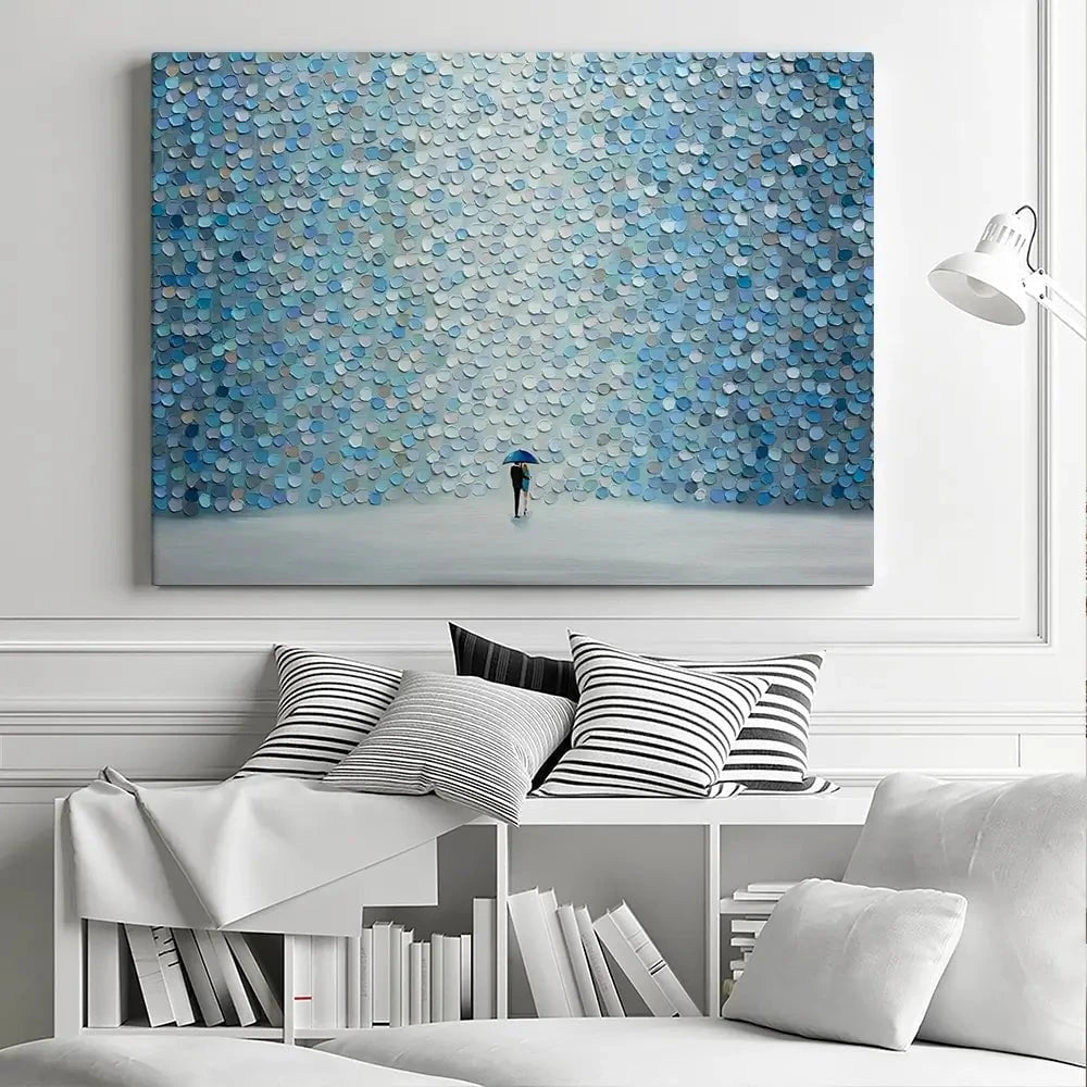 Rainfall Melody Canvas Print Rainfall Melody Canvas Print wall art product Ekaterina Ermilkina