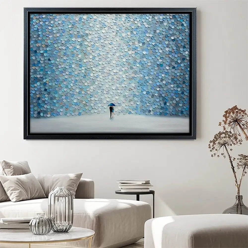 Rainfall Melody Canvas Print Rainfall Melody Canvas Print wall art product Ekaterina Ermilkina