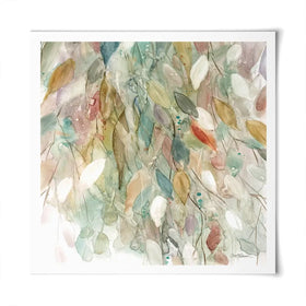 Rainy Cascade Square Art Print Rainy Cascade Square Art Print wall art product Carol Robinson