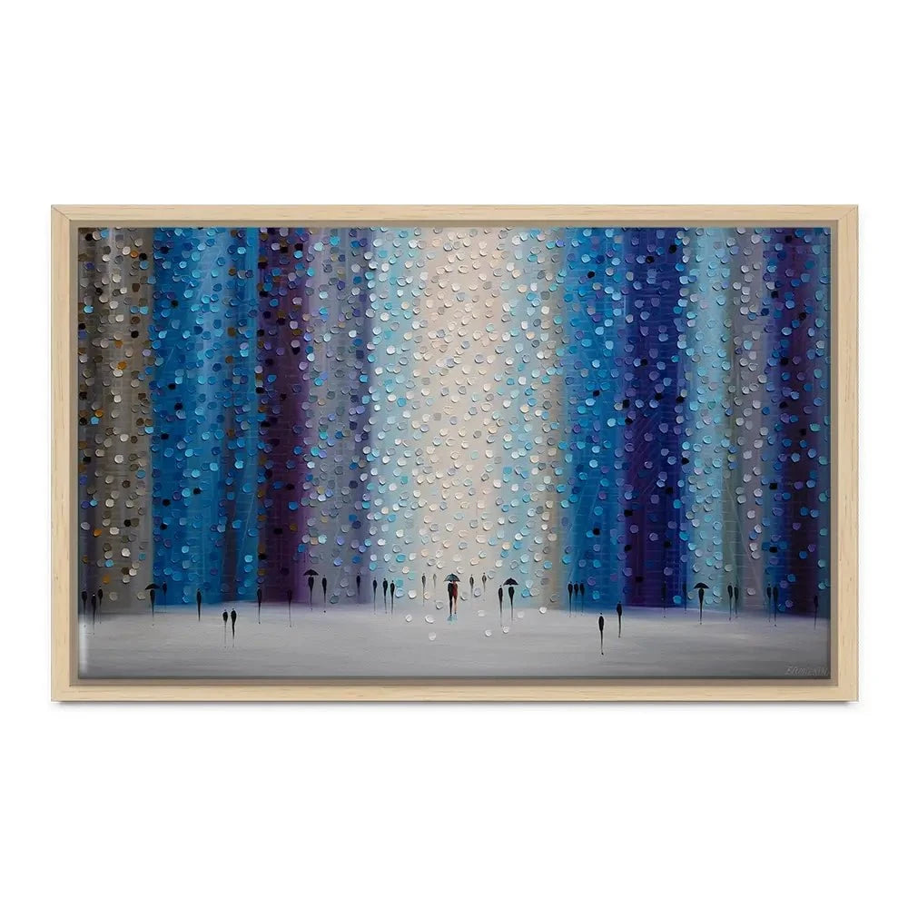 Rainy City For Us Canvas Print Rainy City For Us Canvas Print wall art product Ekaterina Ermilkina