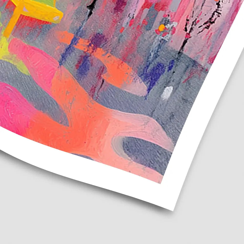 Rainy Crossing Art Print Rainy Crossing Art Print wall art product Chromatic Storm Studio