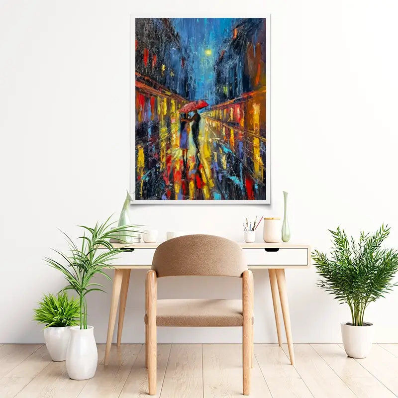 Rainy Date Night Art Print Rainy Date Night Art Print wall art product David Alexander Elder