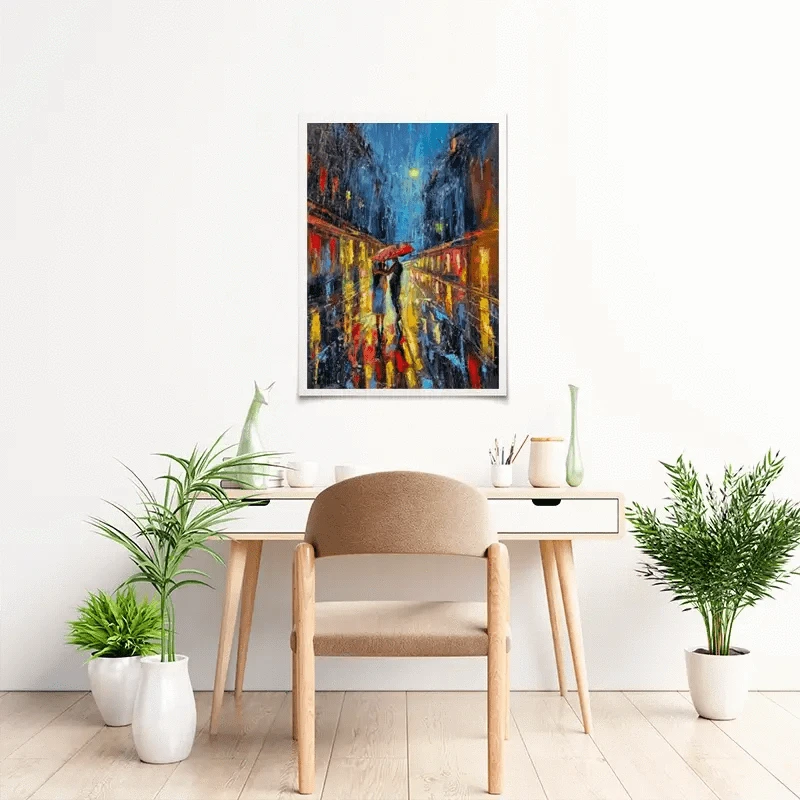 Rainy Date Night Art Print Rainy Date Night Art Print wall art product David Alexander Elder