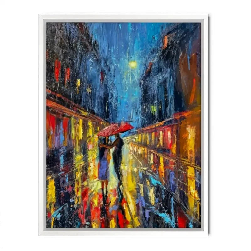 Rainy Date Night Canvas Print Rainy Date Night Canvas Print wall art product David Alexander Elder