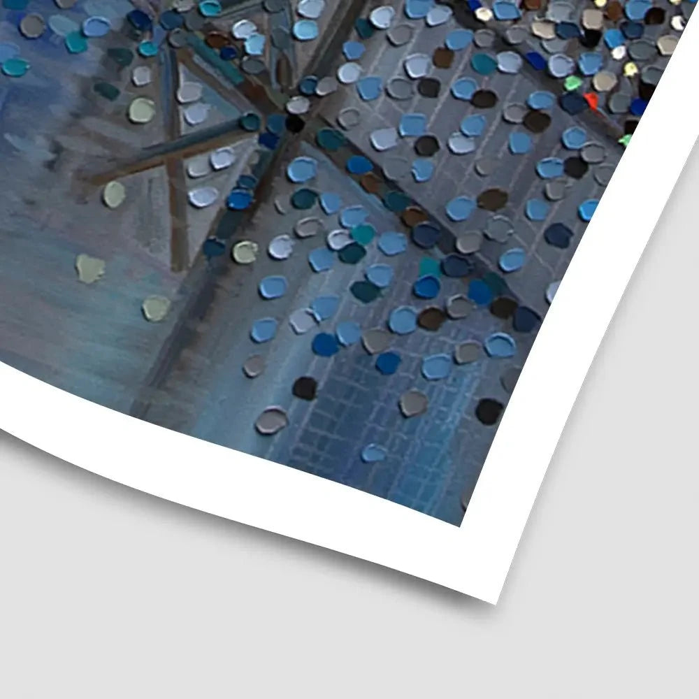 Rainy Date With The Bridge View  Art Print Rainy Date With The Bridge View  Art Print wall art product Ekaterina Ermilkina