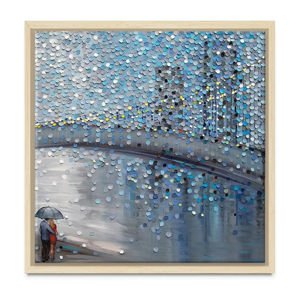 Rainy Date With The Bridge View Oversized Canvas Print Rainy Date With The Bridge View Oversized Canvas Print wall art product Art Print Shop