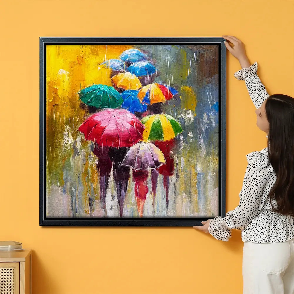 Rainy Day Oversized Canvas Print Rainy Day Oversized Canvas Print wall art product Art Print Shop