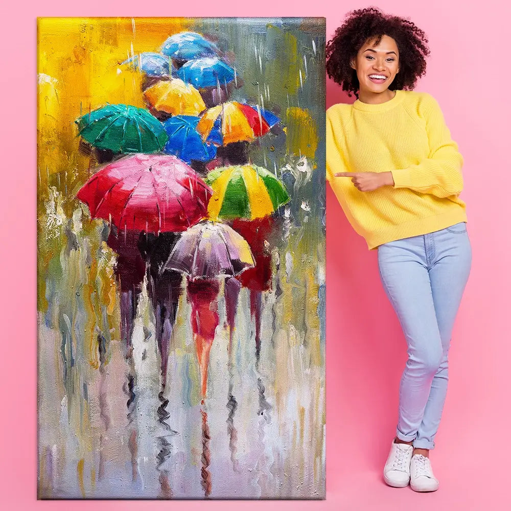 Rainy Day Oversized Canvas Print Rainy Day Oversized Canvas Print wall art product Art Print Shop