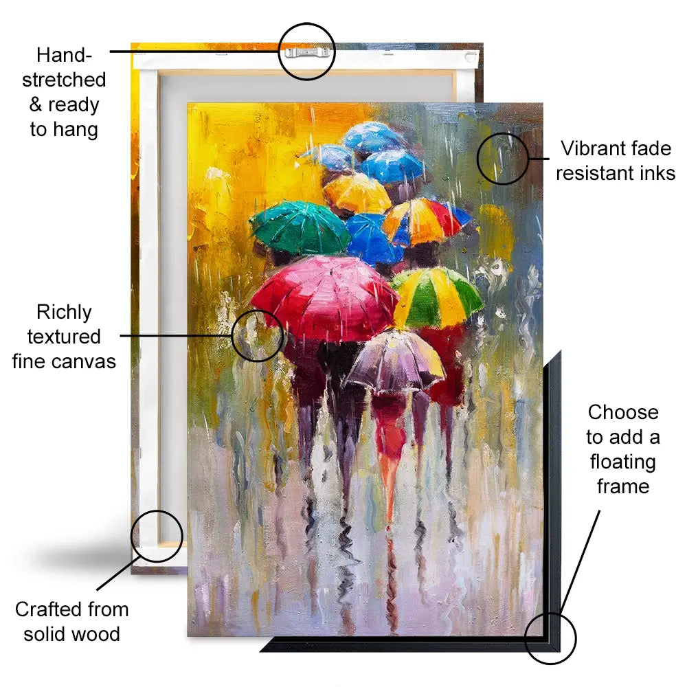 Rainy Day Oversized Canvas Print Rainy Day Oversized Canvas Print wall art product CYC / Shutterstock