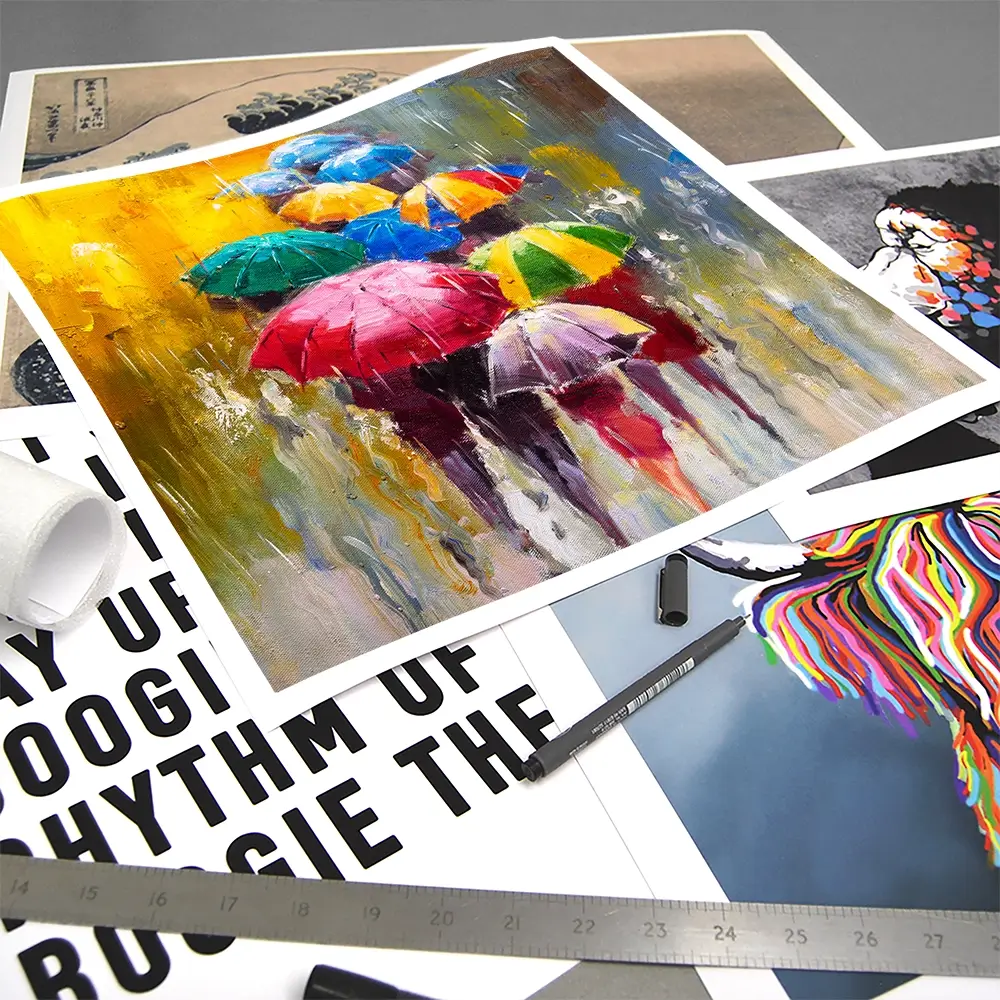 Rainy Day Square Art Print Rainy Day Square Art Print wall art product CYC / Shutterstock