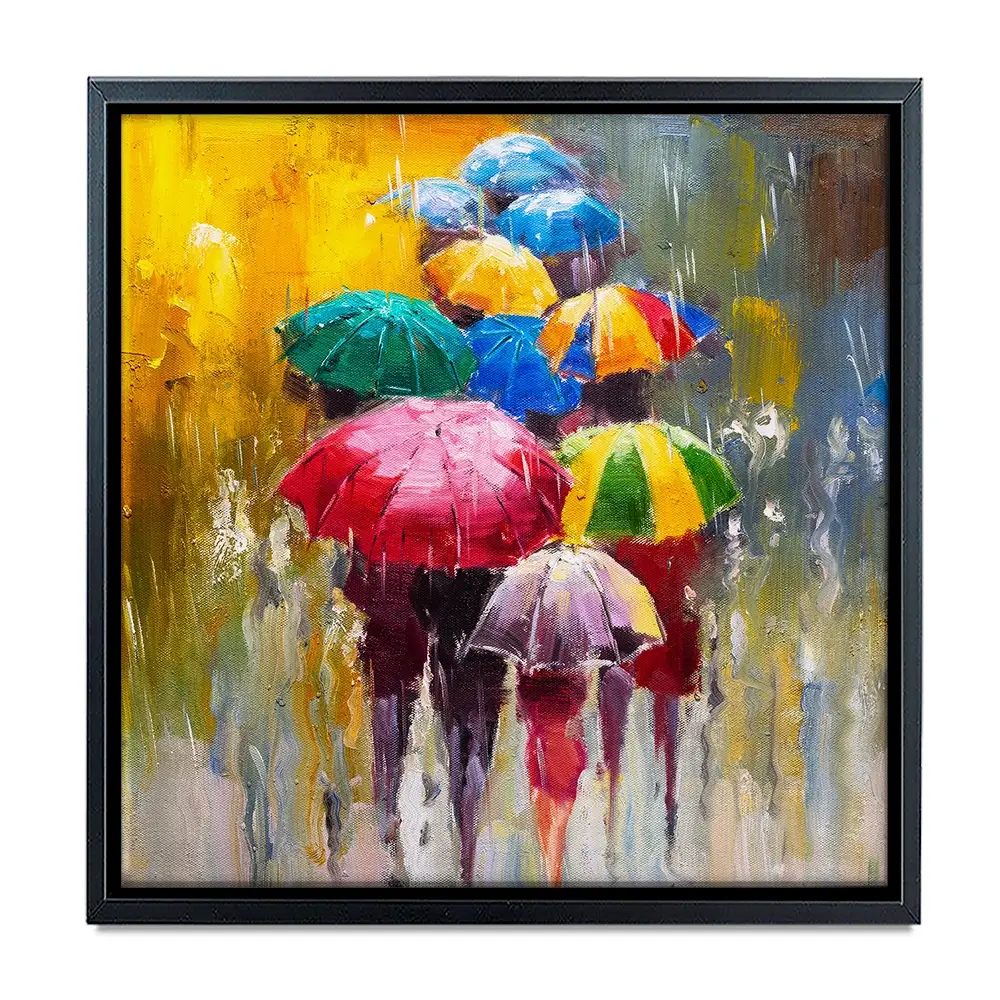 Rainy Day Square Canvas Print Rainy Day Square Canvas Print wall art product CYC / Shutterstock