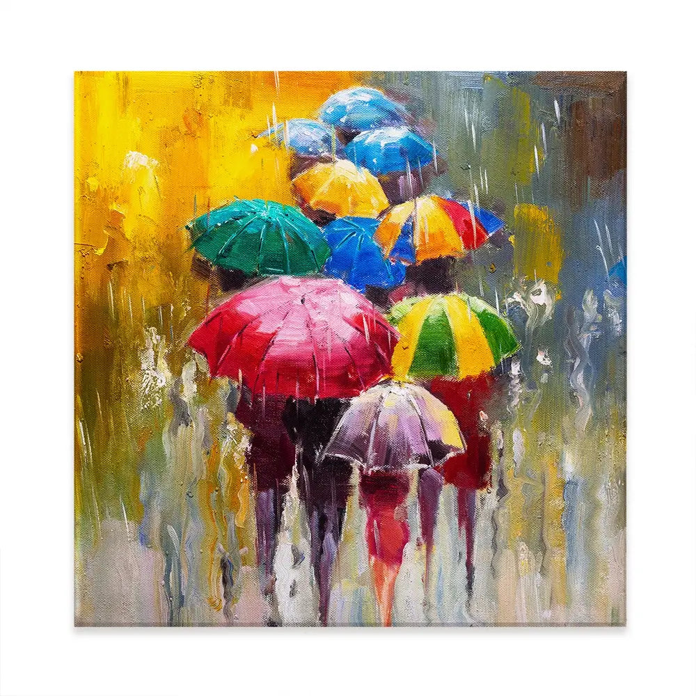 Rainy Day Square Canvas Print Rainy Day Square Canvas Print wall art product CYC / Shutterstock