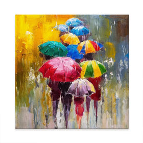 Rainy Day Square Canvas Print Rainy Day Square Canvas Print wall art product CYC / Shutterstock
