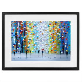 Rainy Fantasy Framed Art Print Rainy Fantasy Framed Art Print wall art product Ekaterina Ermilkina