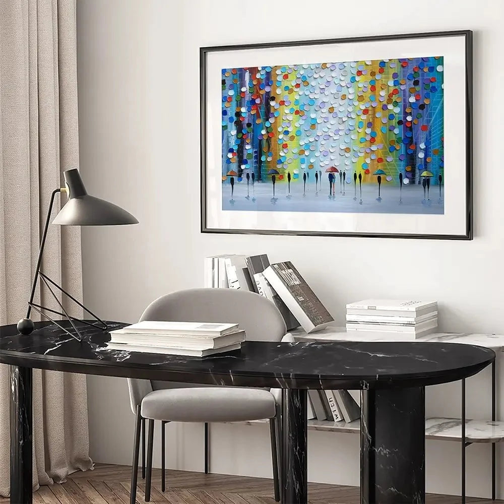 Rainy Fantasy Framed Art Print Rainy Fantasy Framed Art Print wall art product Ekaterina Ermilkina