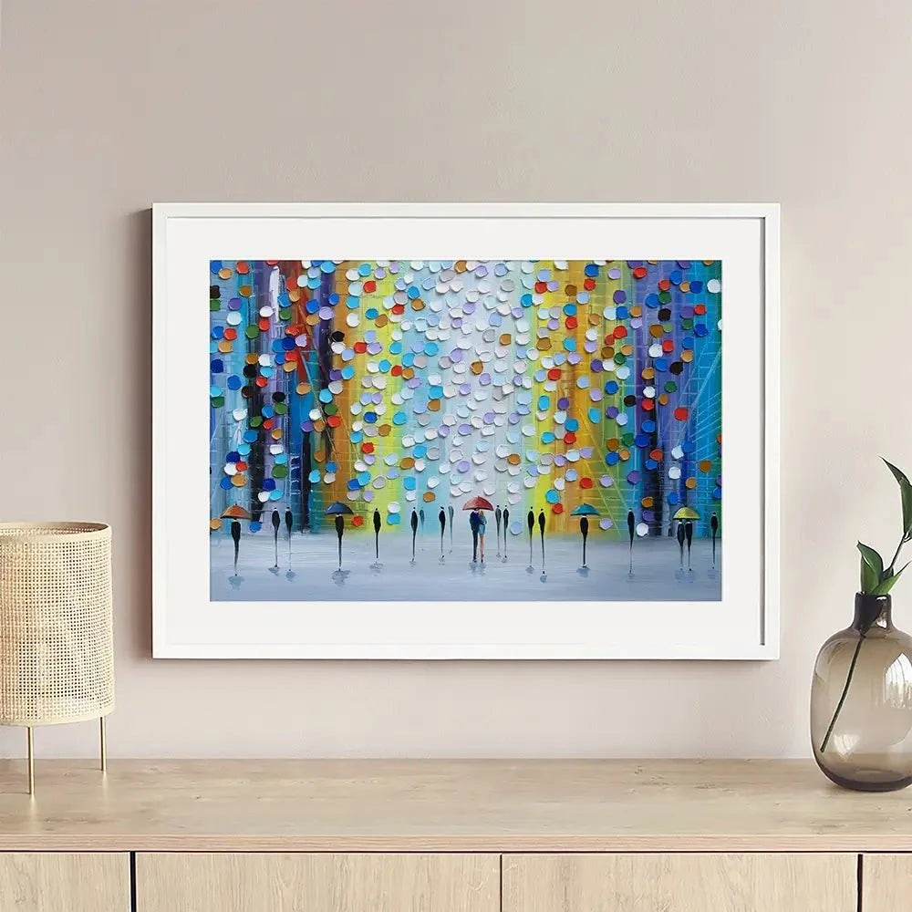 Rainy Fantasy Framed Art Print Rainy Fantasy Framed Art Print wall art product Ekaterina Ermilkina