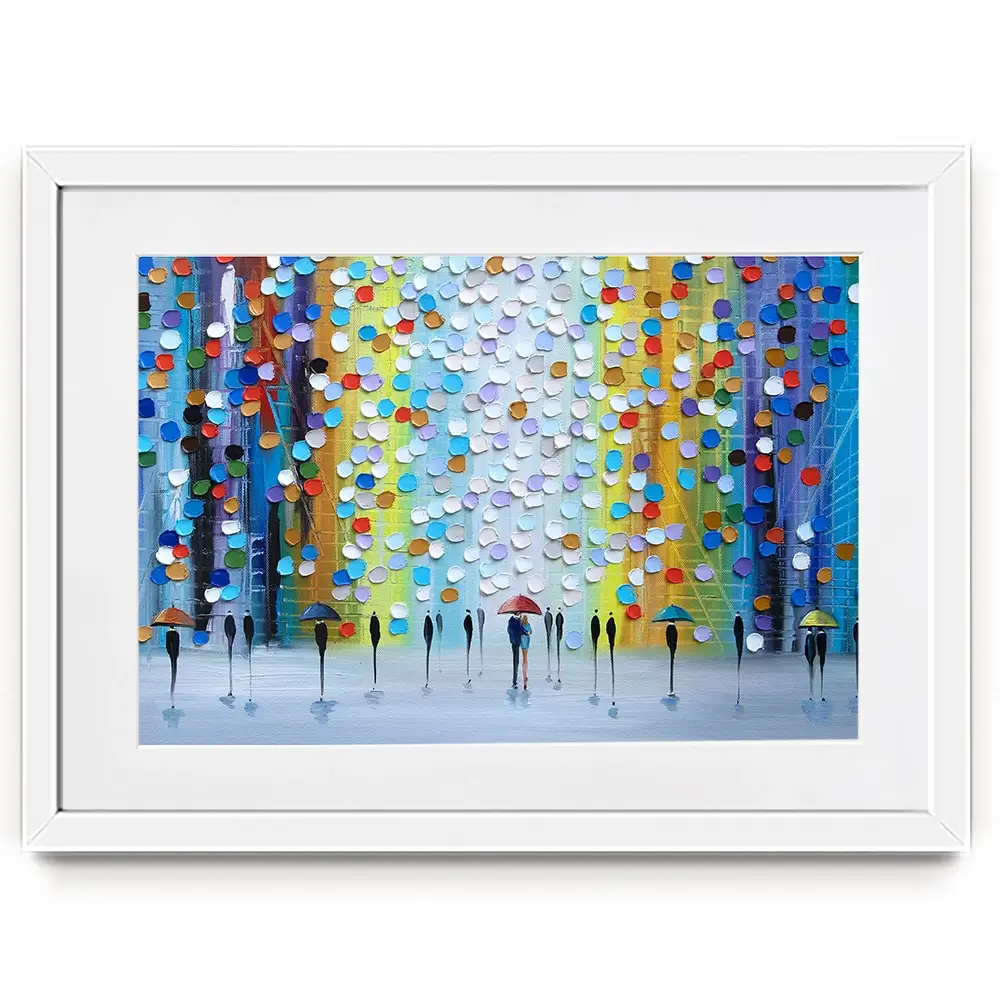 Rainy Fantasy Framed Art Print Rainy Fantasy Framed Art Print wall art product Ekaterina Ermilkina