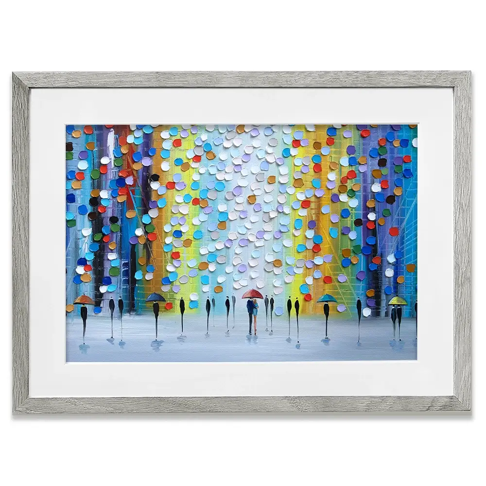 Rainy Fantasy Framed Art Print Rainy Fantasy Framed Art Print wall art product Ekaterina Ermilkina