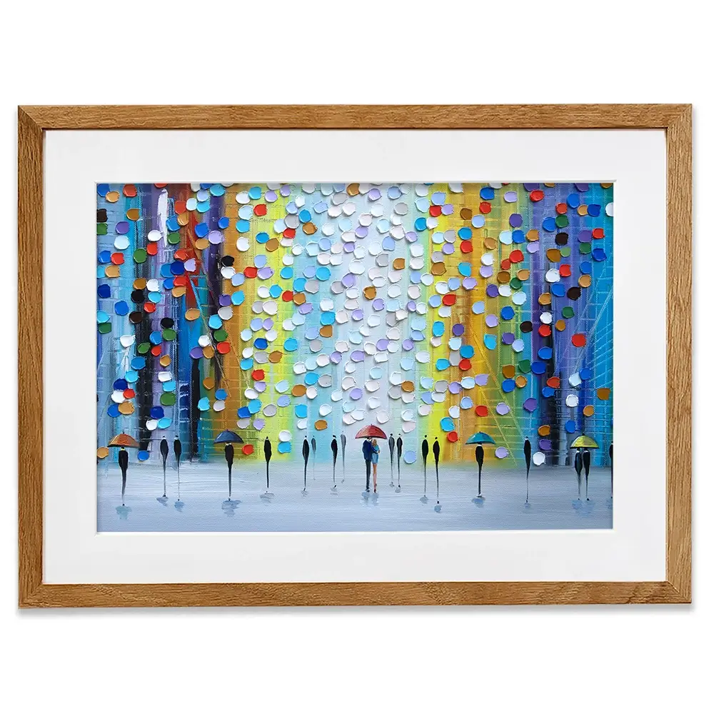 Rainy Fantasy Framed Art Print Rainy Fantasy Framed Art Print wall art product Ekaterina Ermilkina