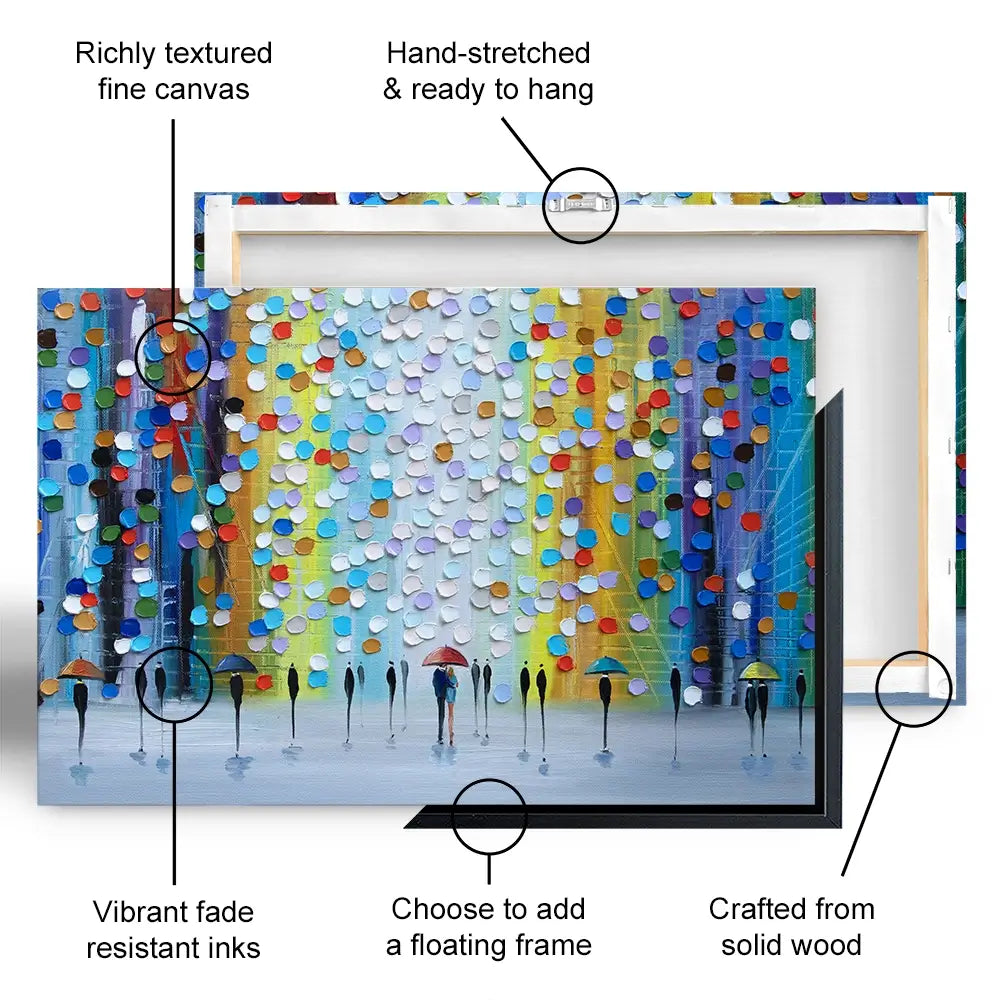 Rainy Fantasy Oversized Canvas Print Rainy Fantasy Oversized Canvas Print wall art product Ekaterina Ermilkina